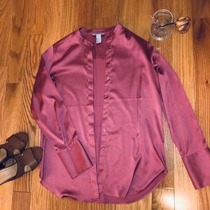 Silky Button up Blouse